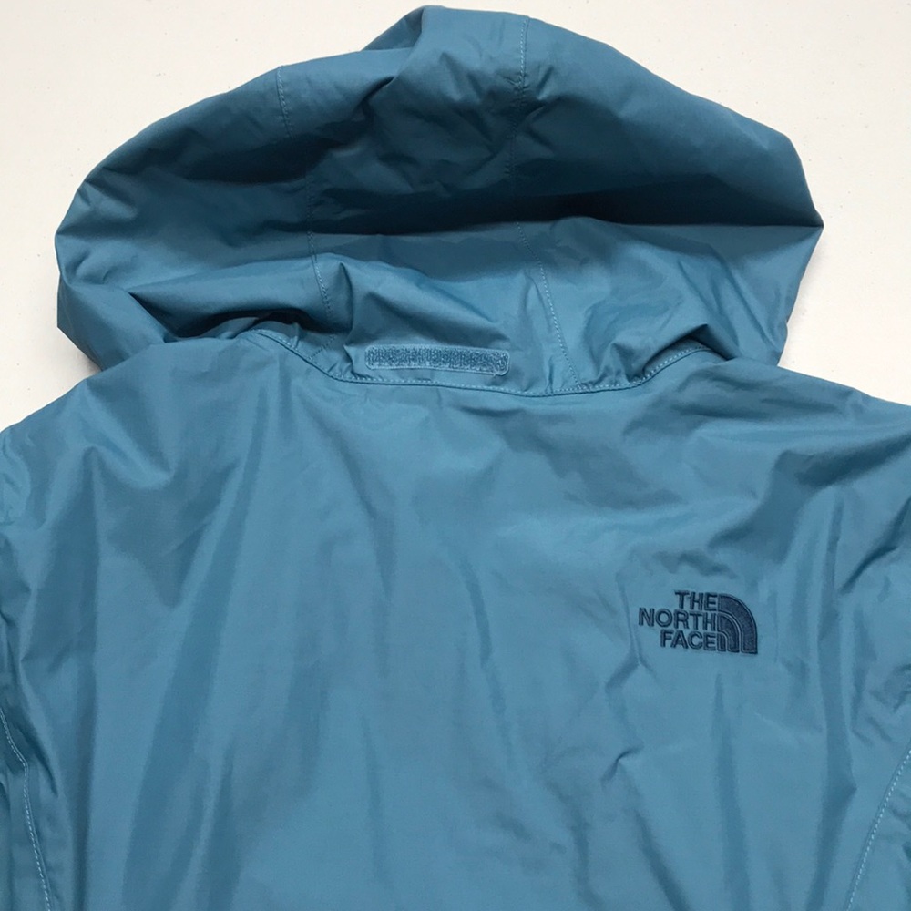 NORTH FACE Women’s Blue Waterproof Hiking Coat - Picture 8 of 10